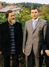 Roman Mysliwiec col Ministro polacco