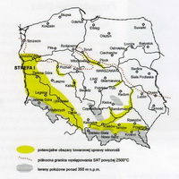 Mapka najlepszych w Polsce terenów pod uprawę winorośli